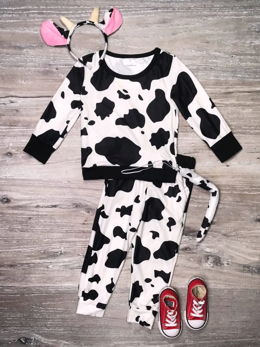 Mommy and Me Matching Costumes - Cow Costume Set