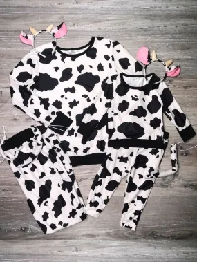 Mommy and Me Matching Costumes - Cow Costume Set