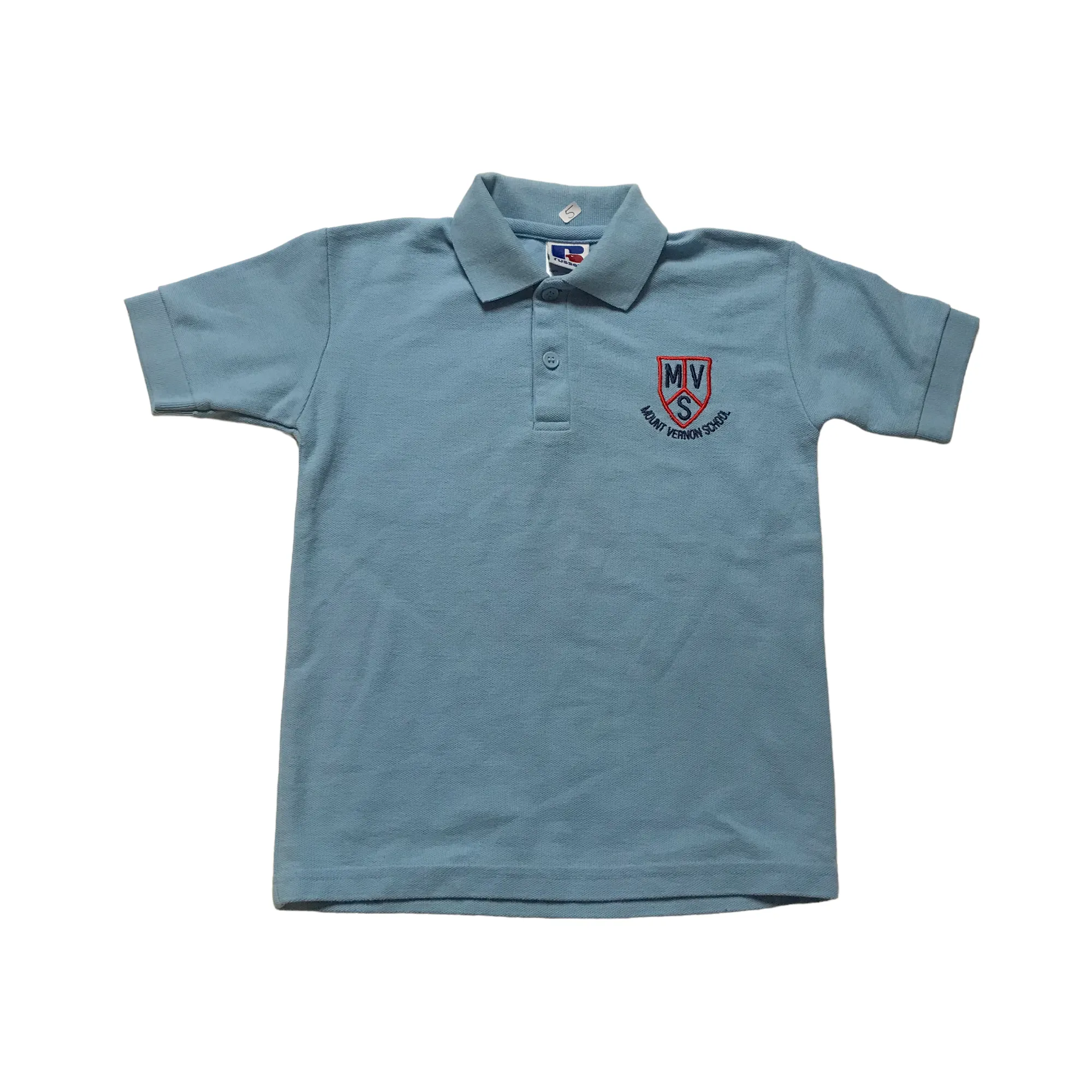 *Mount Vernon Primary Light Blue Polo Shirt
