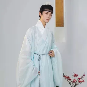 Mun Chun 暮春 Late Spring Ming Dynasty Daopao Men & Unisex Robe