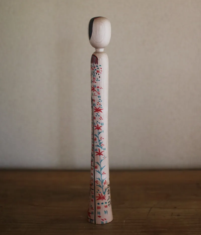 Ogura-Ishigura Style Kokeshi Doll {Tall}