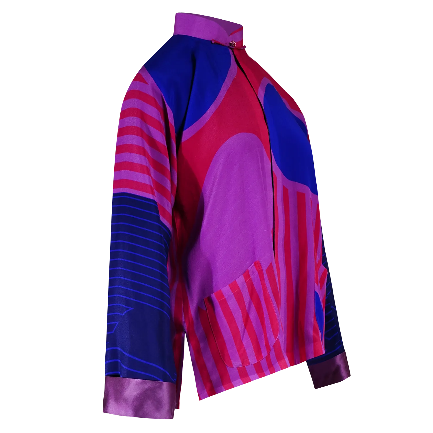 【PEARL OF HK】100% Silk Mini Tang Jacket