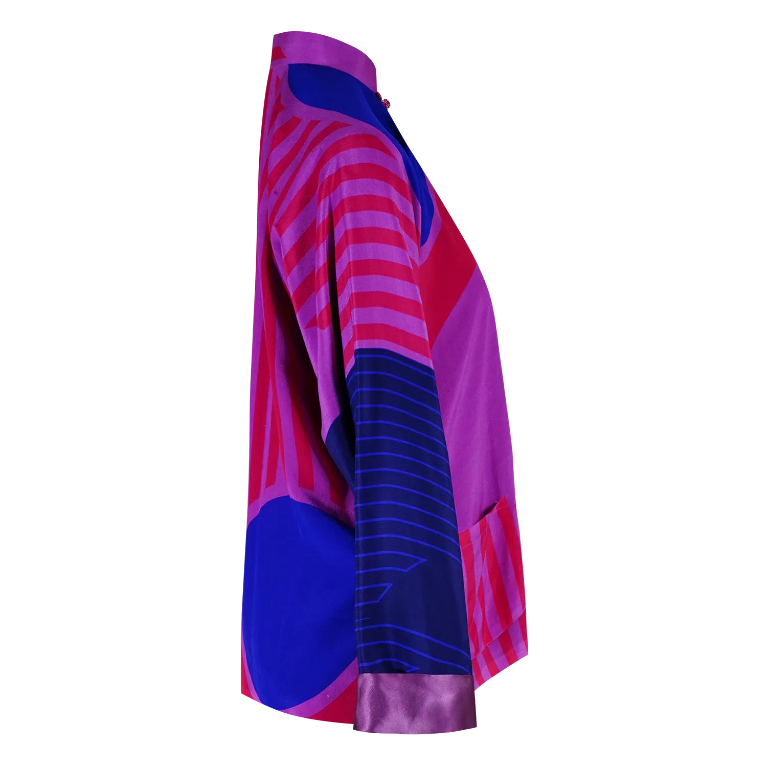 【PEARL OF HK】100% Silk Mini Tang Jacket