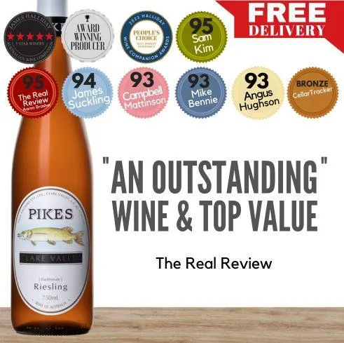 Pikes Traditional Riesling 2023 - Clare Valley, Australia
