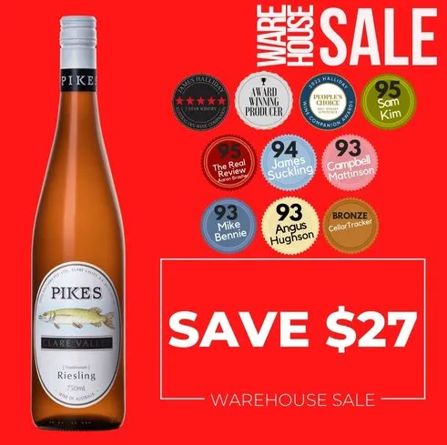 Pikes Traditional Riesling 2023 - Clare Valley, Australia