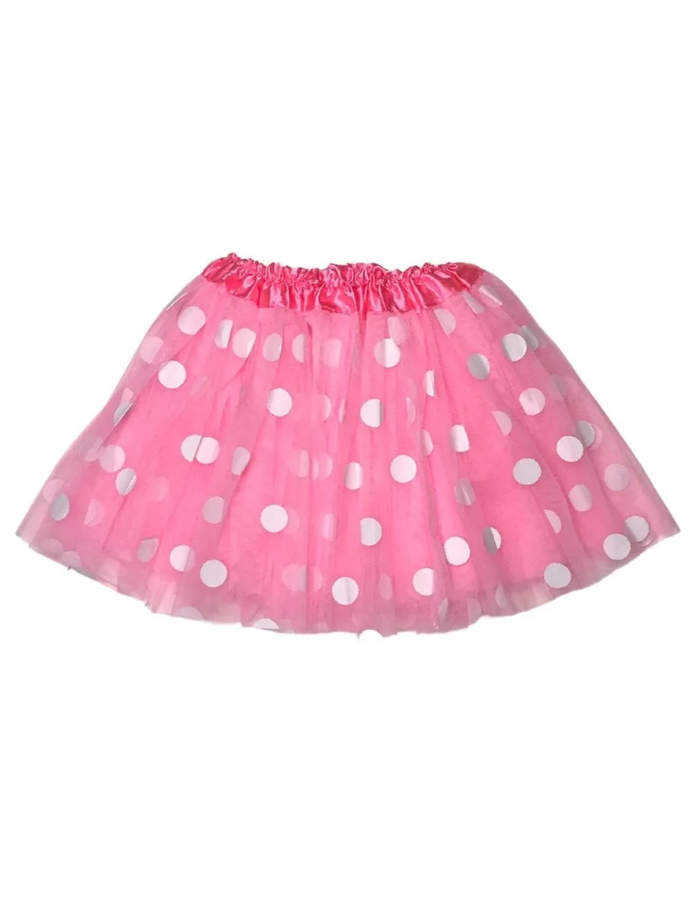 Polka Dot Costume Tutu Skirt - Toddler, Kid, Teen, Adult, Plus, & Extra Plus Size