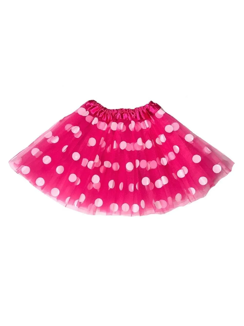 Polka Dot Costume Tutu Skirt - Toddler, Kid, Teen, Adult, Plus, & Extra Plus Size