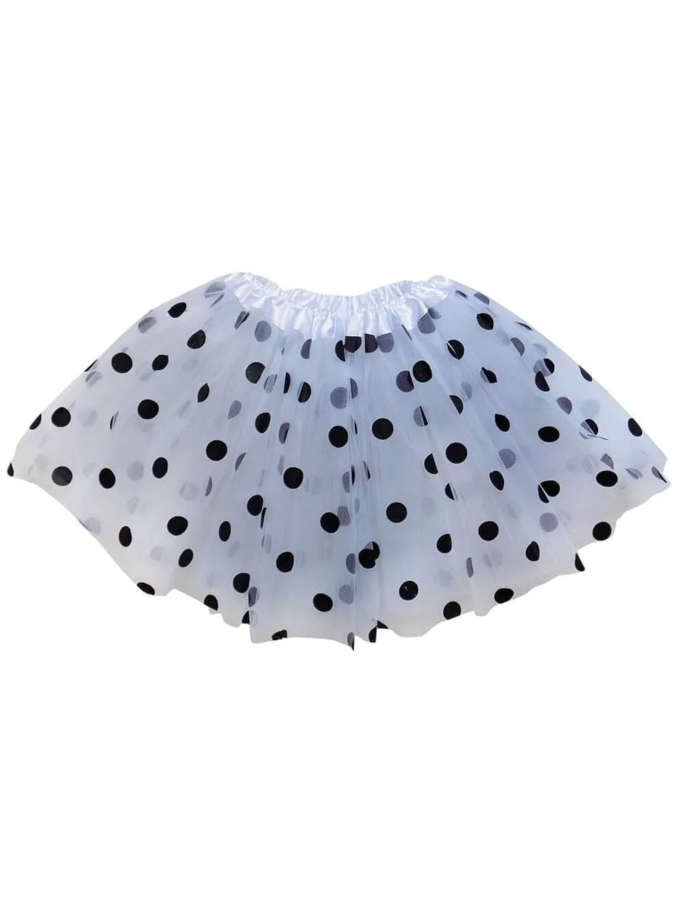 Polka Dot Costume Tutu Skirt - Toddler, Kid, Teen, Adult, Plus, & Extra Plus Size