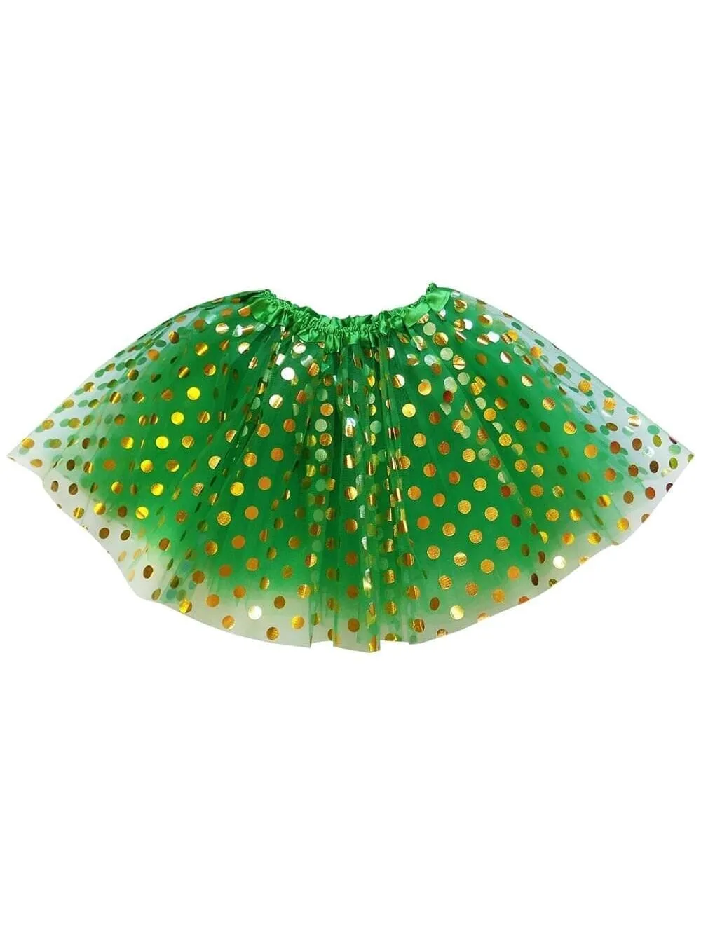 Polka Dot Costume Tutu Skirt - Toddler, Kid, Teen, Adult, Plus, & Extra Plus Size