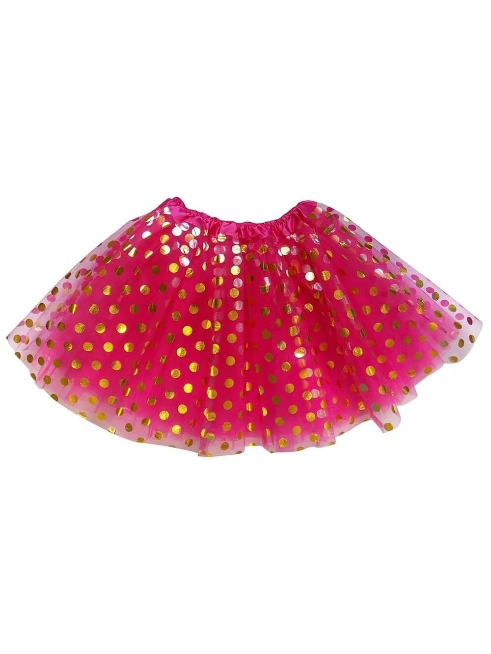 Polka Dot Costume Tutu Skirt - Toddler, Kid, Teen, Adult, Plus, & Extra Plus Size