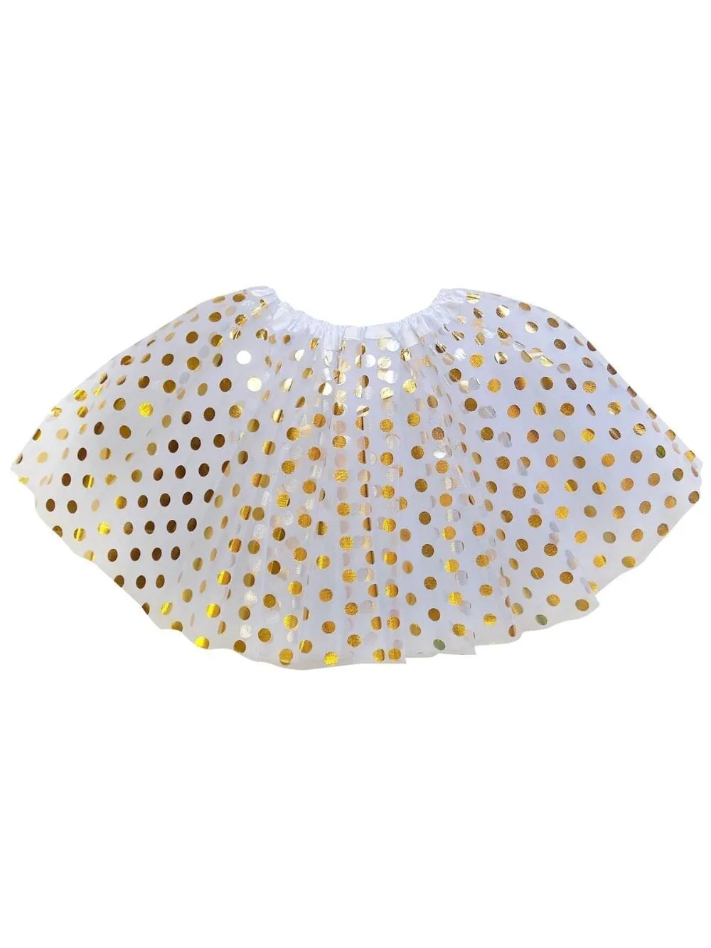 Polka Dot Costume Tutu Skirt - Toddler, Kid, Teen, Adult, Plus, & Extra Plus Size