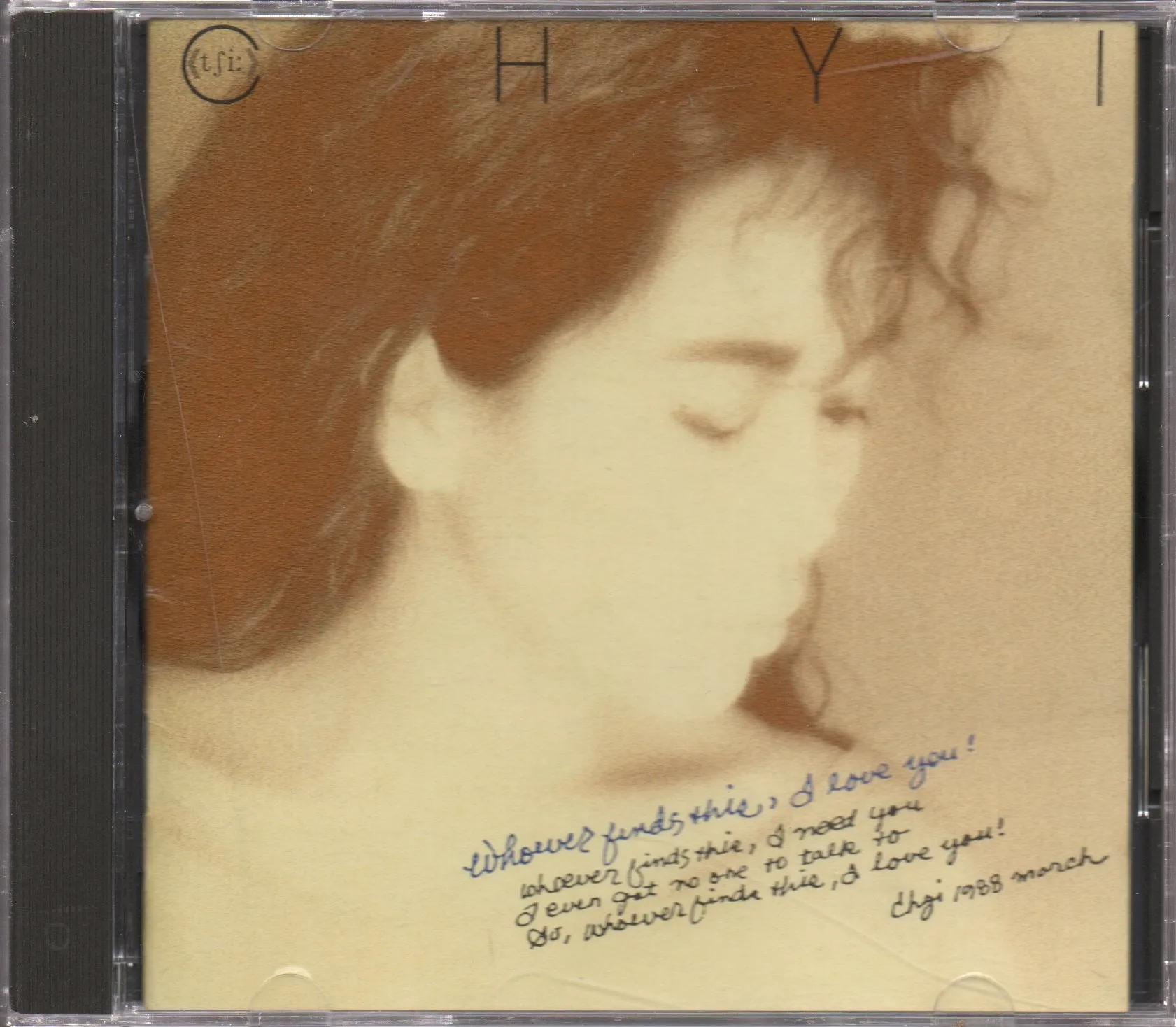 [Pre-owned] Chyi Yu / 齊豫 - 誰撿到這張紙條我愛你 (Out Of Print)
