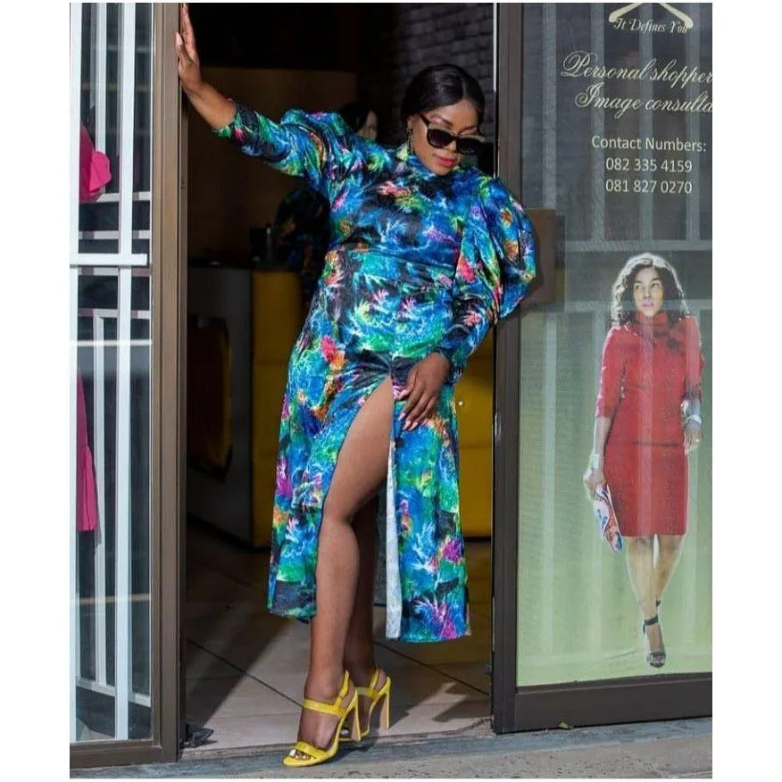 Print Maxi Dress 