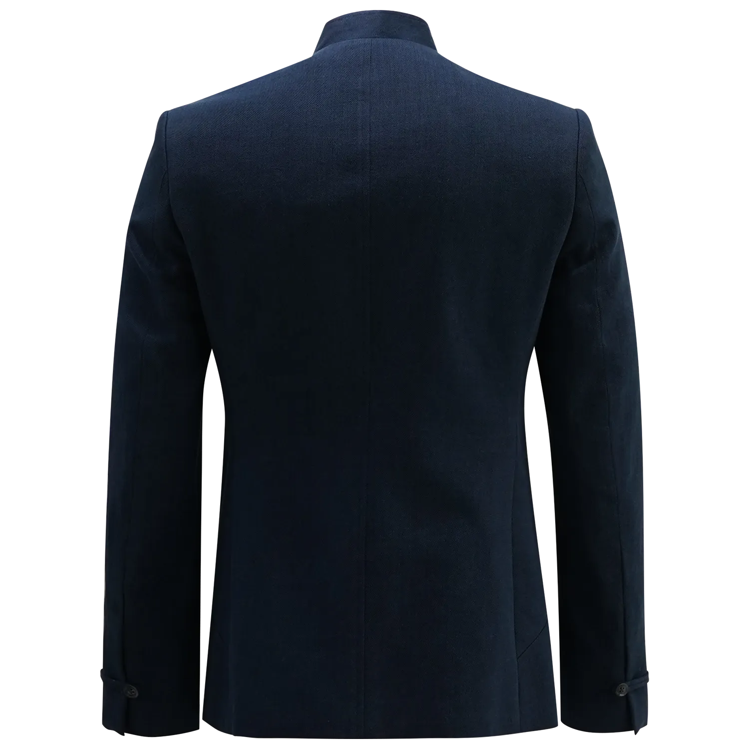 【PROSPERITY COINS】Eco-Denim Tapered Tang Jacket (With Silk Pocket Square)
