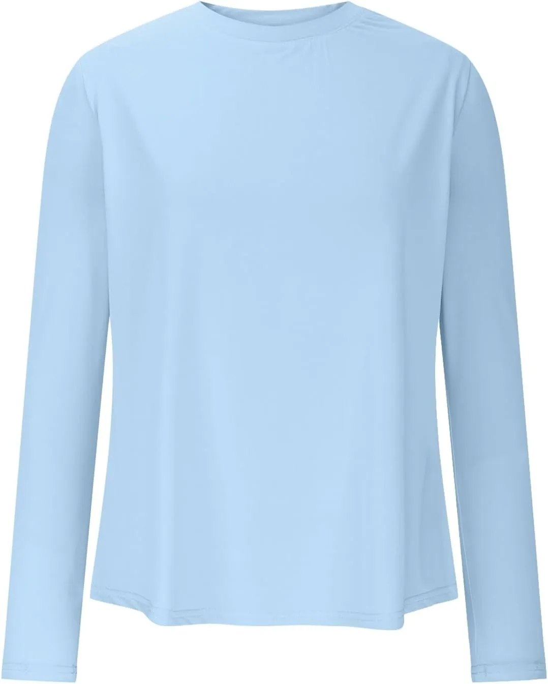 Rash Guard for Women UPF 50  SPF UV Protection Workout Tops with Thumb Hole Long Sleeve Lightweight Hiking Swim Shirts