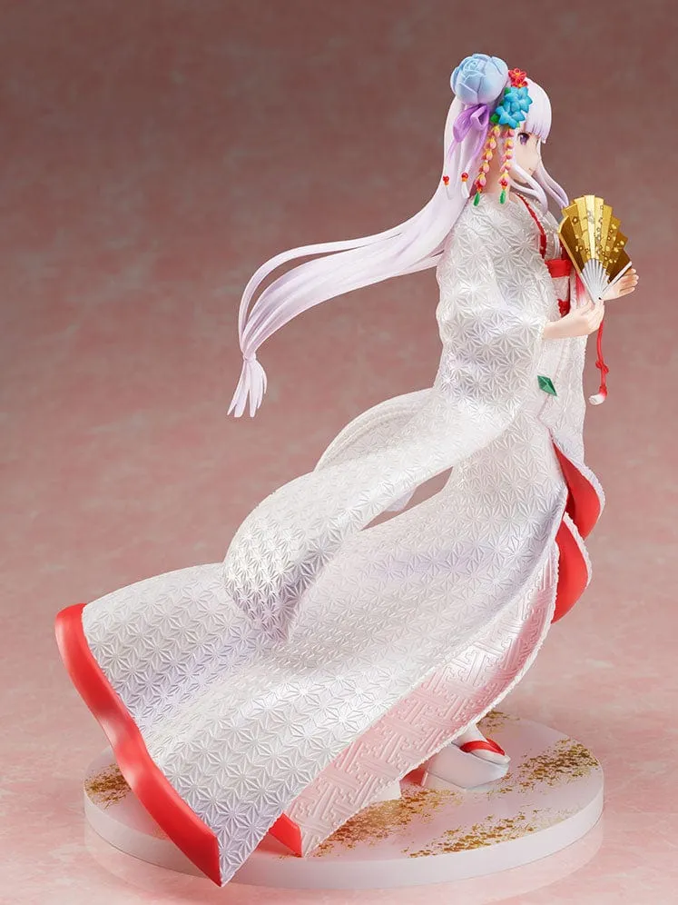Re ZERO Starting Life in Another World Emilia Shiromuku 1/7 Scale Figure