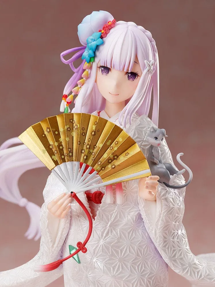 Re ZERO Starting Life in Another World Emilia Shiromuku 1/7 Scale Figure