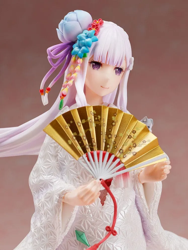 Re ZERO Starting Life in Another World Emilia Shiromuku 1/7 Scale Figure