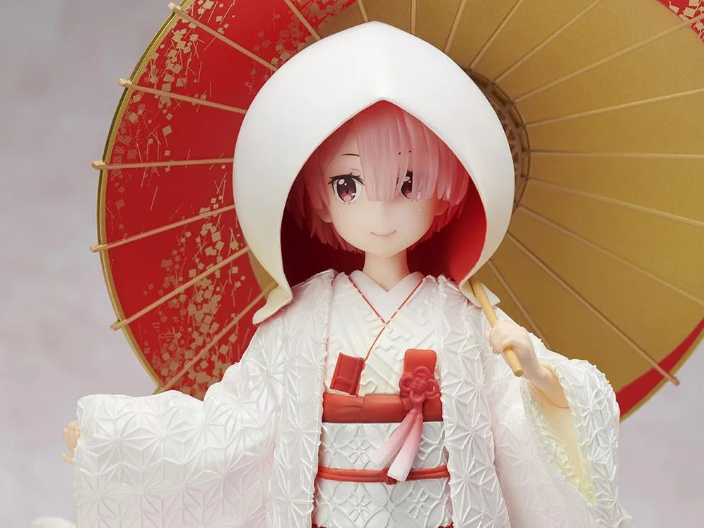 Re:Zero: Ram -Shiromuku- 1/7 Scale Figure