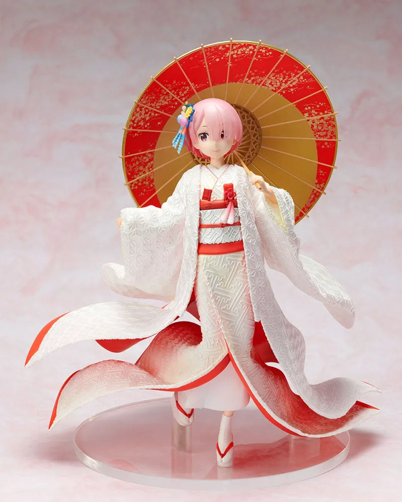 Re:ZERO Starting Life in Another World Ram Shiromuku 1/7 Scale Figure (Reissue)