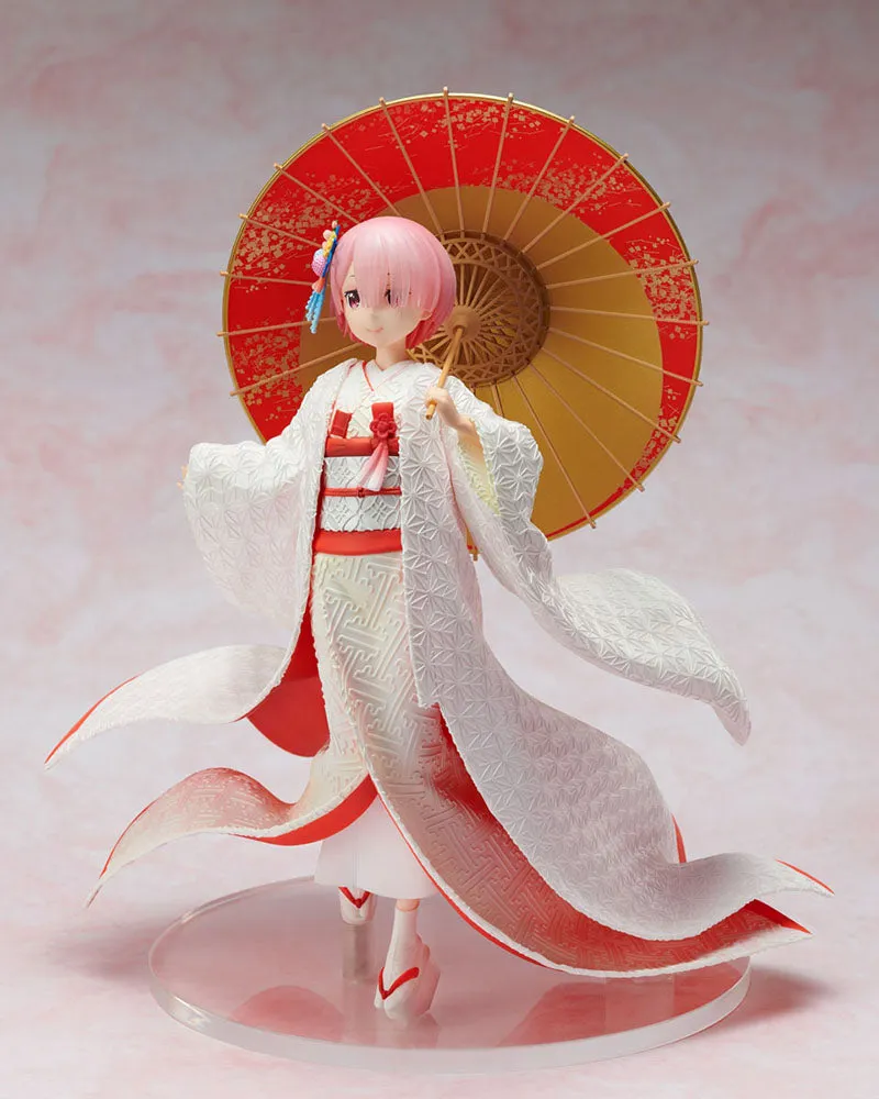 Re:ZERO Starting Life in Another World Ram Shiromuku 1/7 Scale Figure (Reissue)