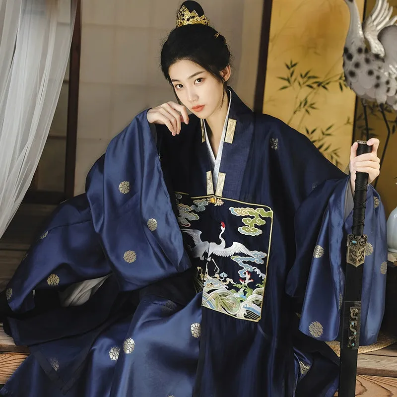 Shan He 山河 Mountain & River Ming Dynasty Helingshan Parallel Collar Jacket Set