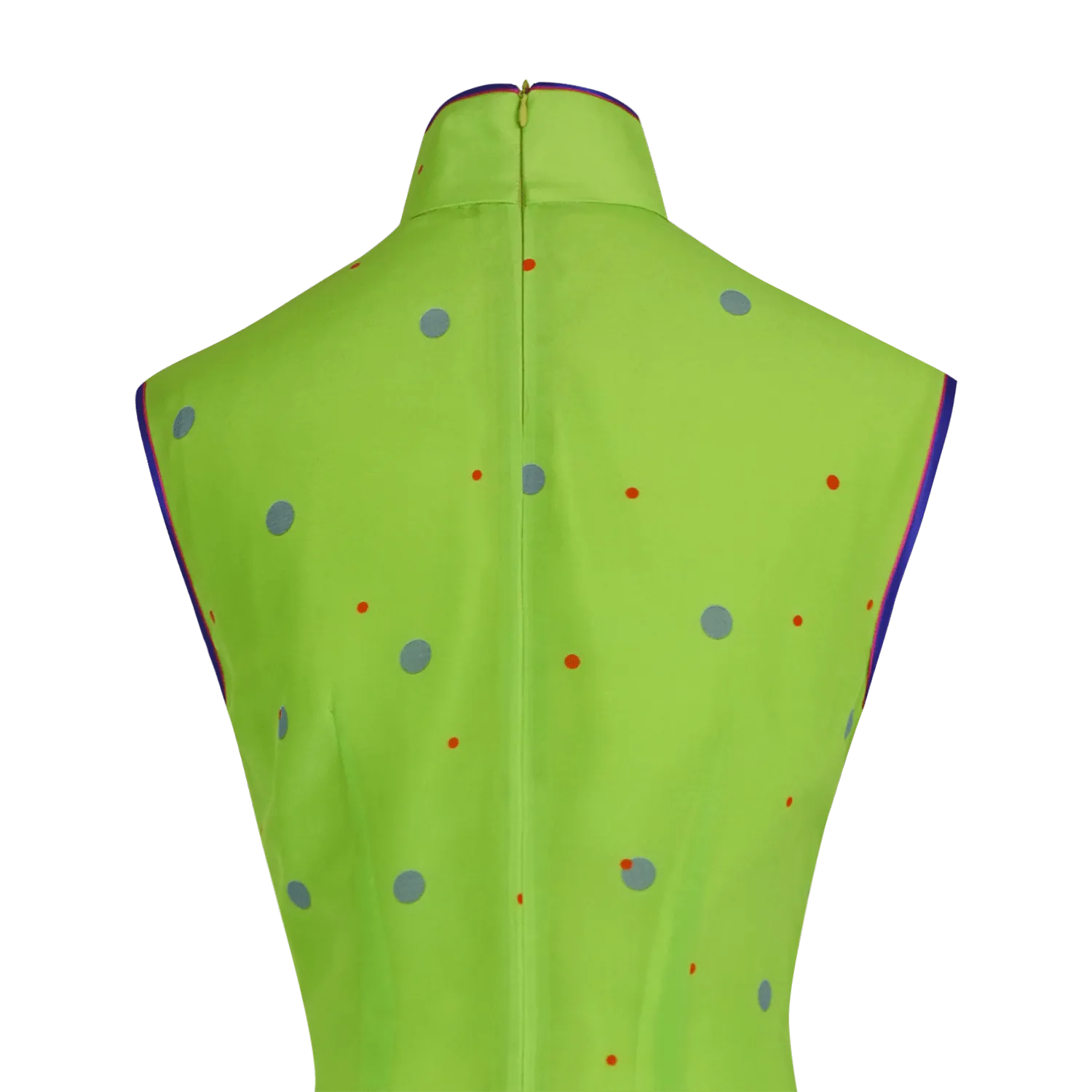 【SKYLINE】100% Silk Crystal Cheongsam (Sleeveless)