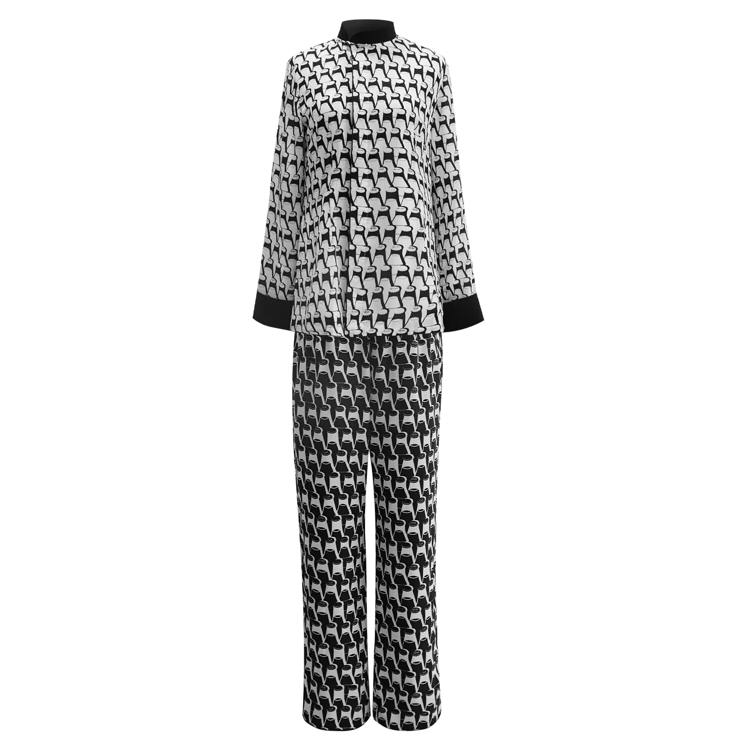 【SODA POP】100% Silk Mini Tang Jacket with slanted front opening (香港士多) (汽水情緣)