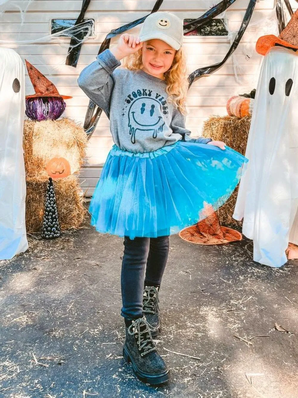 Solid Color Costume Tutu Skirt - Toddler, Little Girl, Kid Size for Dress Up