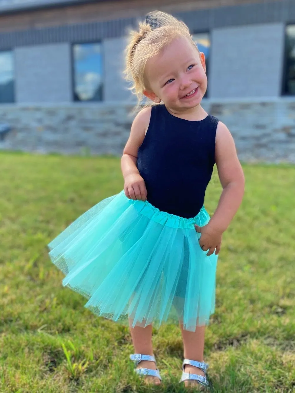 Solid Color Costume Tutu Skirt - Toddler, Little Girl, Kid Size for Dress Up