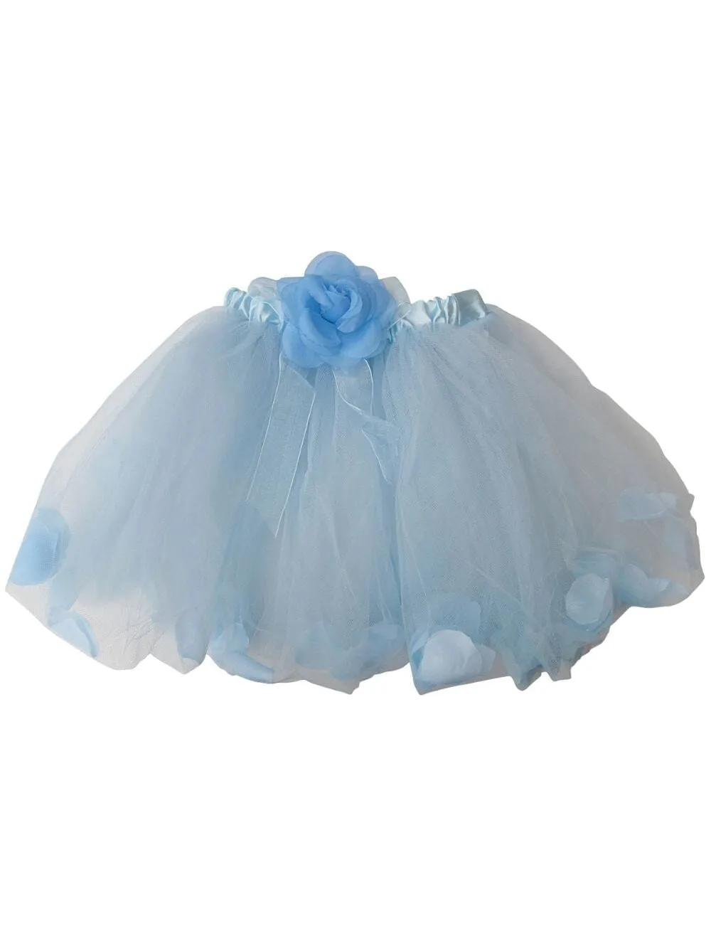 Solid Color Costume Tutu Skirt - Toddler, Little Girl, Kid Size for Dress Up