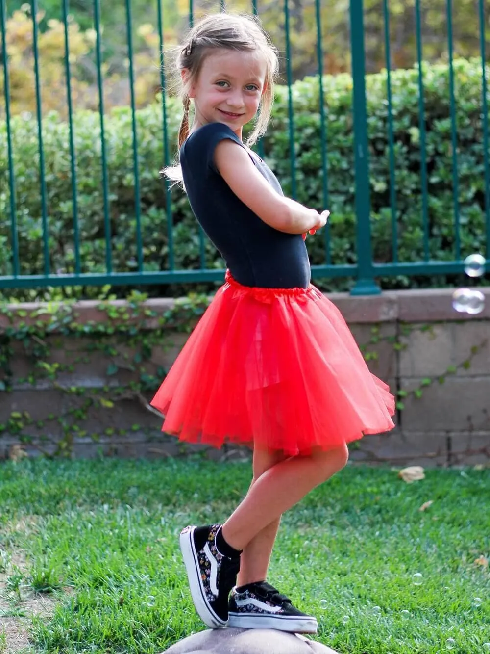 Solid Color Costume Tutu Skirt - Toddler, Little Girl, Kid Size for Dress Up