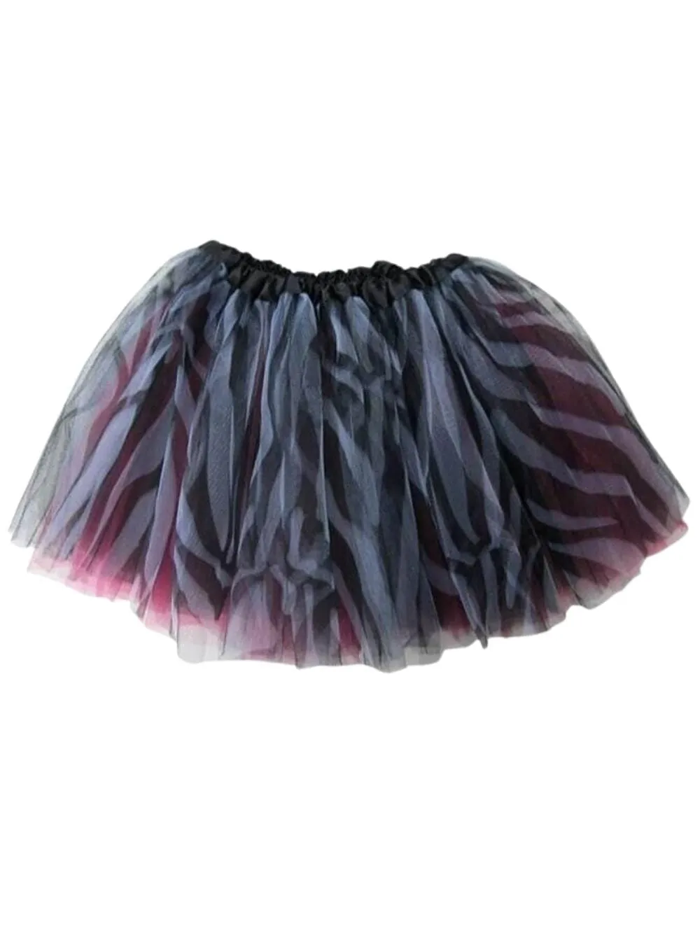 Solid Color Costume Tutu Skirt - Toddler, Little Girl, Kid Size for Dress Up
