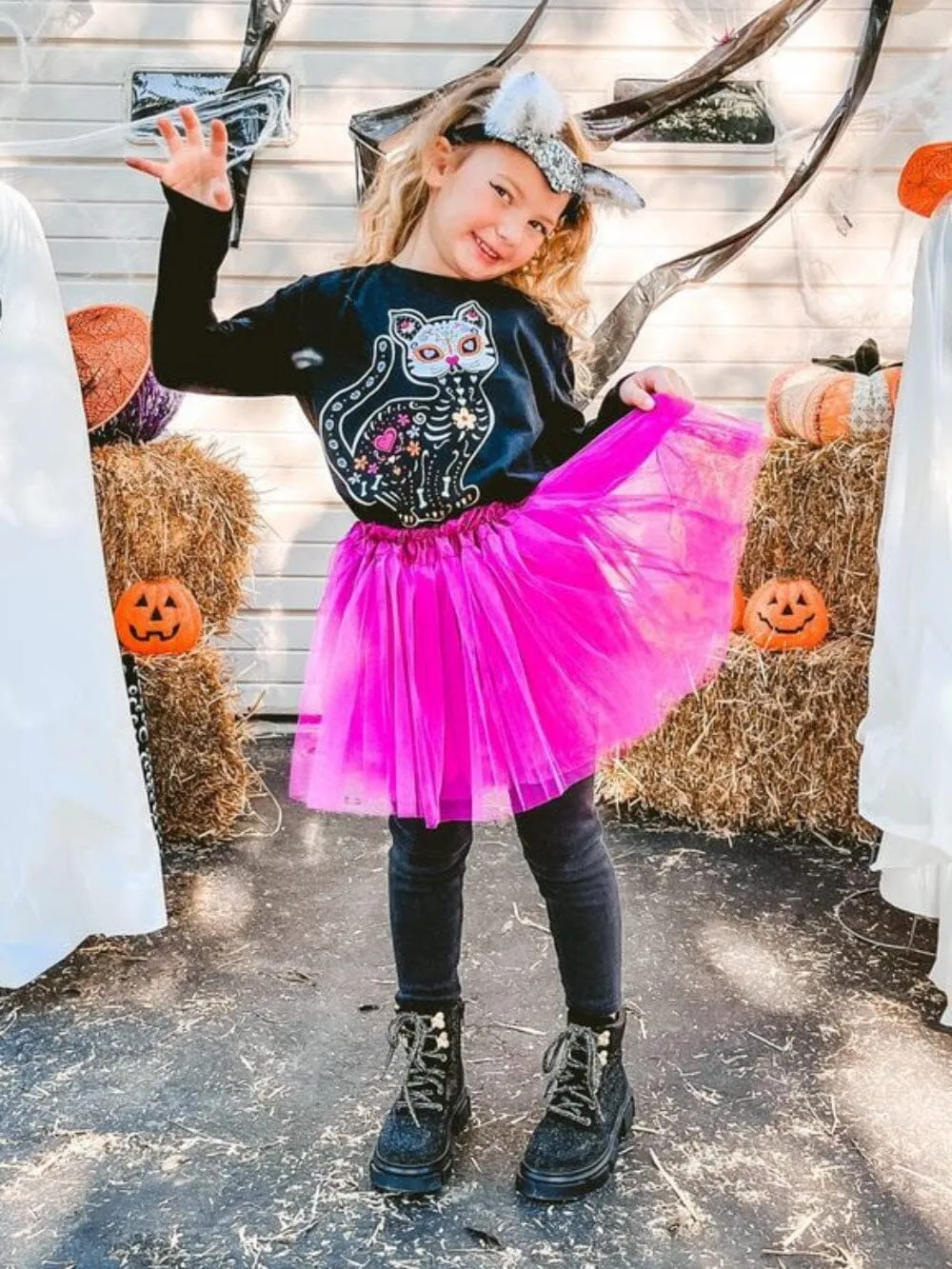Solid Color Costume Tutu Skirt - Toddler, Little Girl, Kid Size for Dress Up