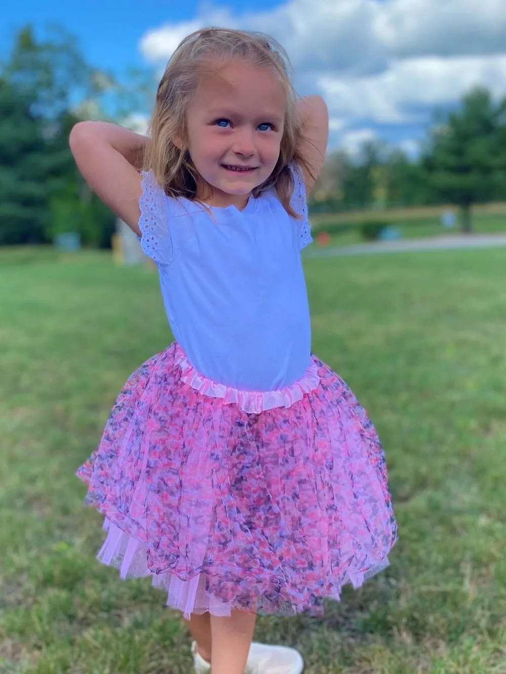 Solid Color Costume Tutu Skirt - Toddler, Little Girl, Kid Size for Dress Up