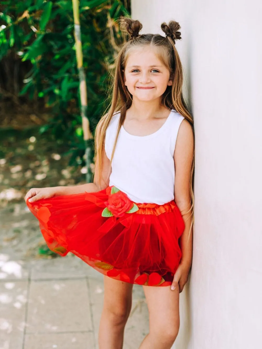 Solid Color Costume Tutu Skirt - Toddler, Little Girl, Kid Size for Dress Up