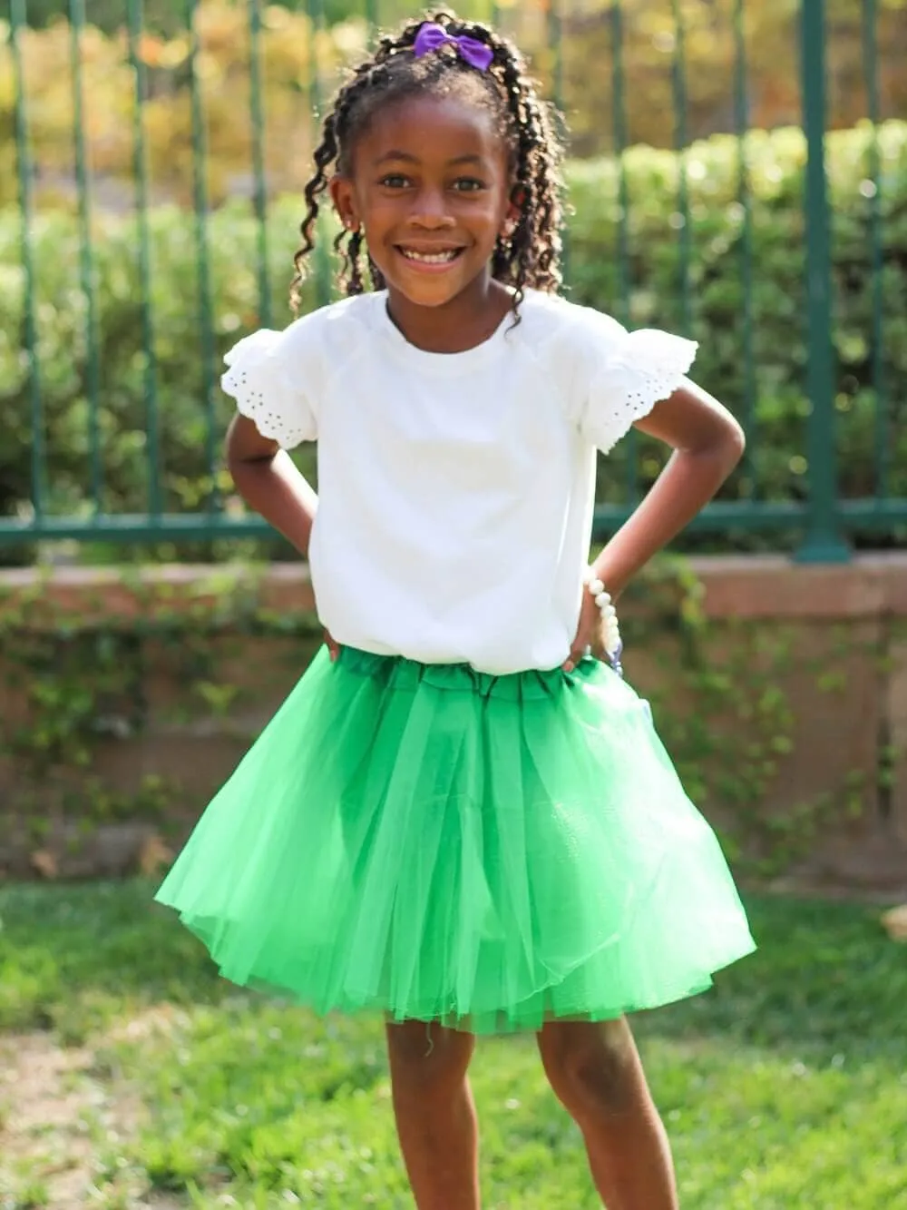 Solid Color Costume Tutu Skirt - Toddler, Little Girl, Kid Size for Dress Up