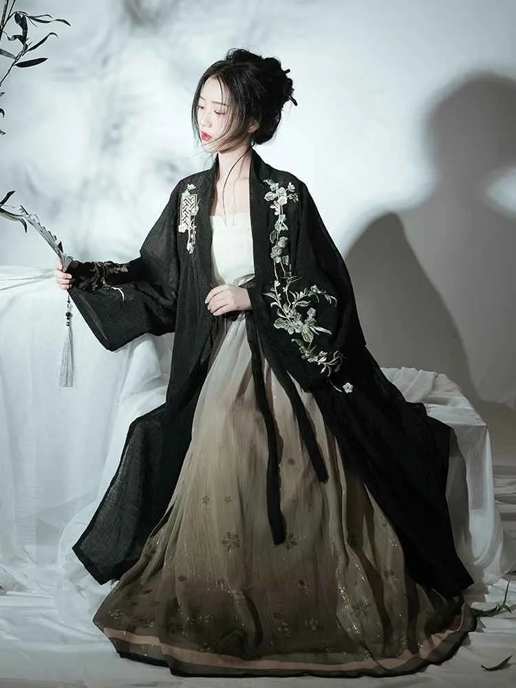 Song Dynasty | Black Modern Hanfu