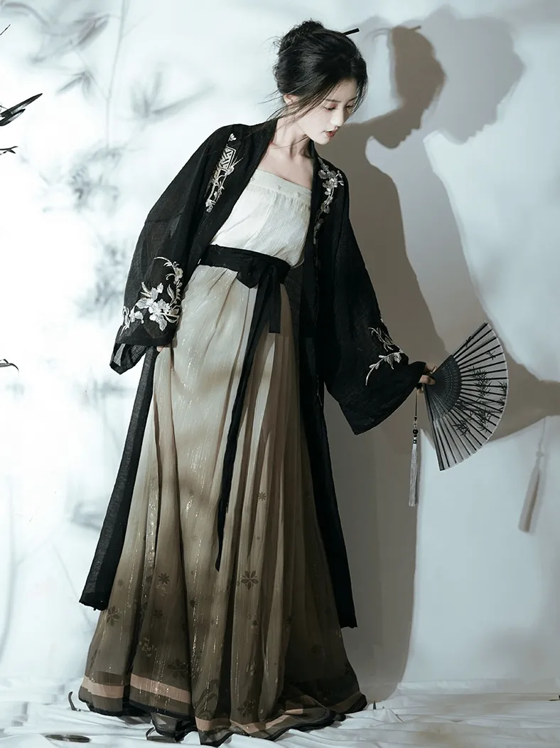 Song Dynasty | Black Modern Hanfu