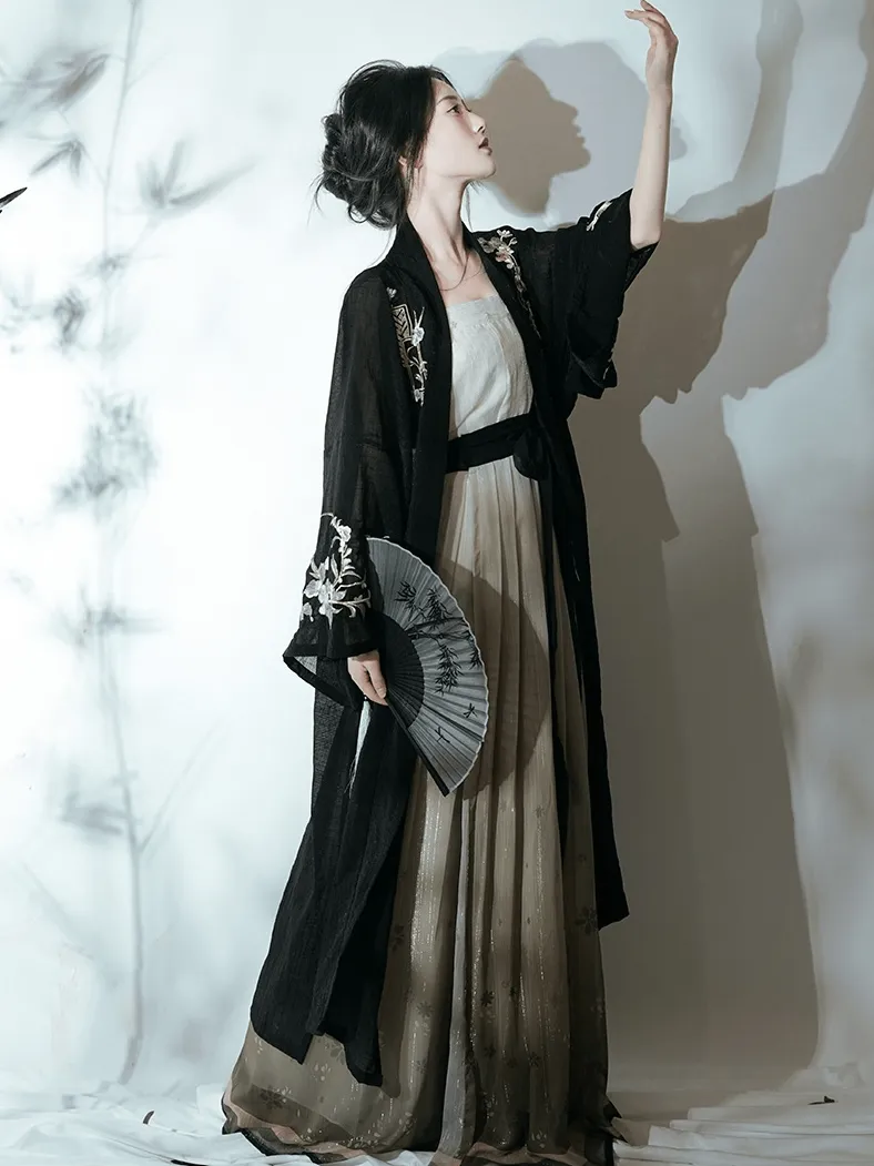Song Dynasty | Black Modern Hanfu