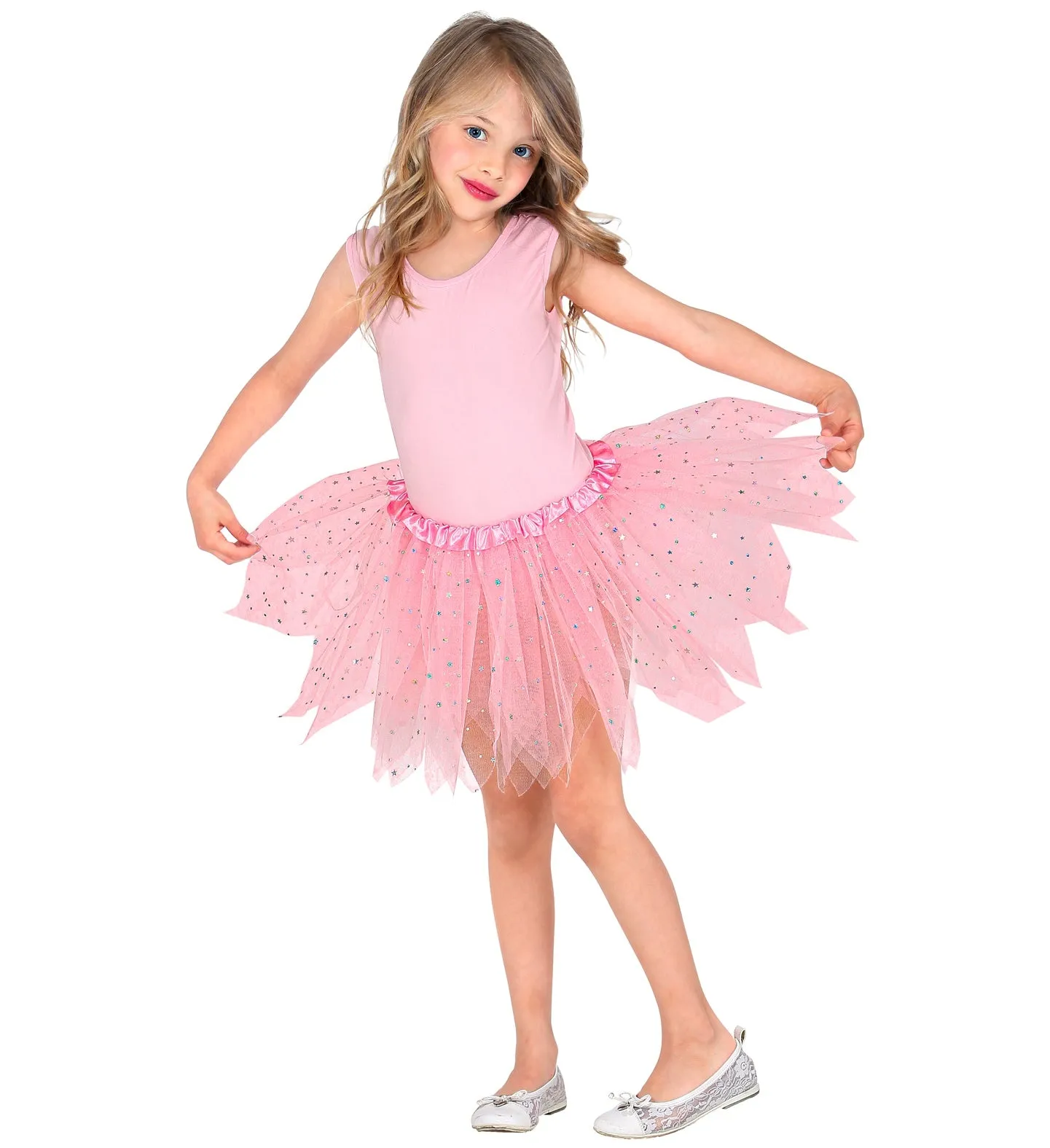 Sparkling Tutu Skirt Pink Kids