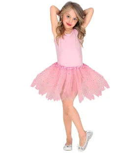 Sparkling Tutu Skirt Pink Kids
