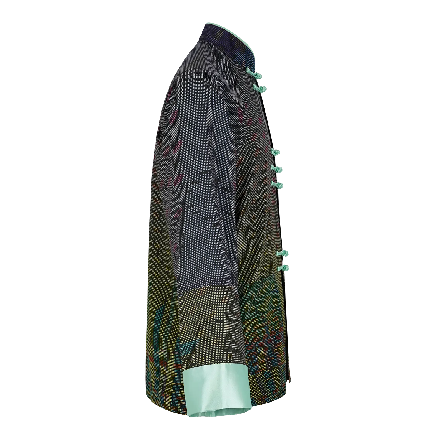 【SUNRISE SUNSET】100% Silk Tang Jacket