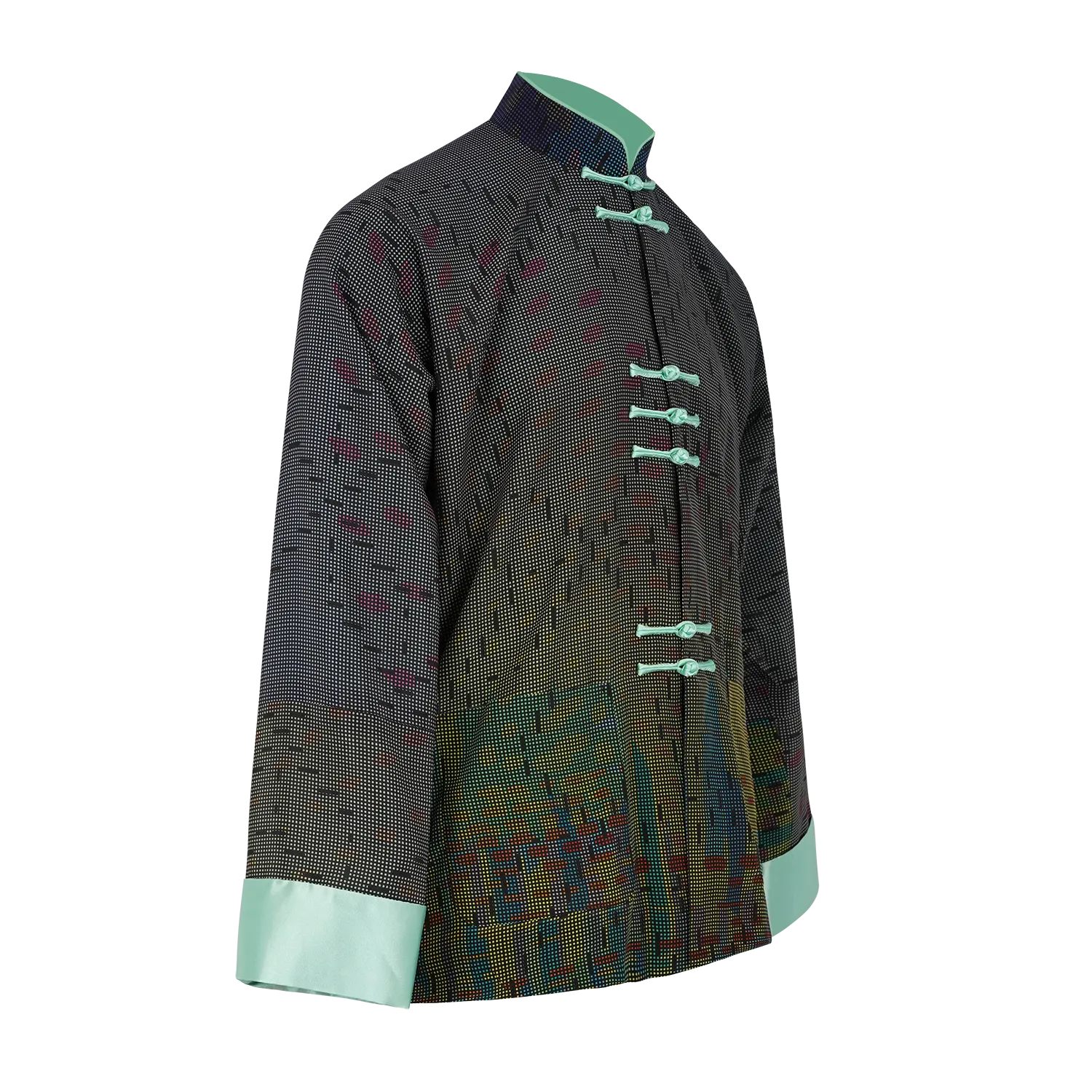 【SUNRISE SUNSET】100% Silk Tang Jacket
