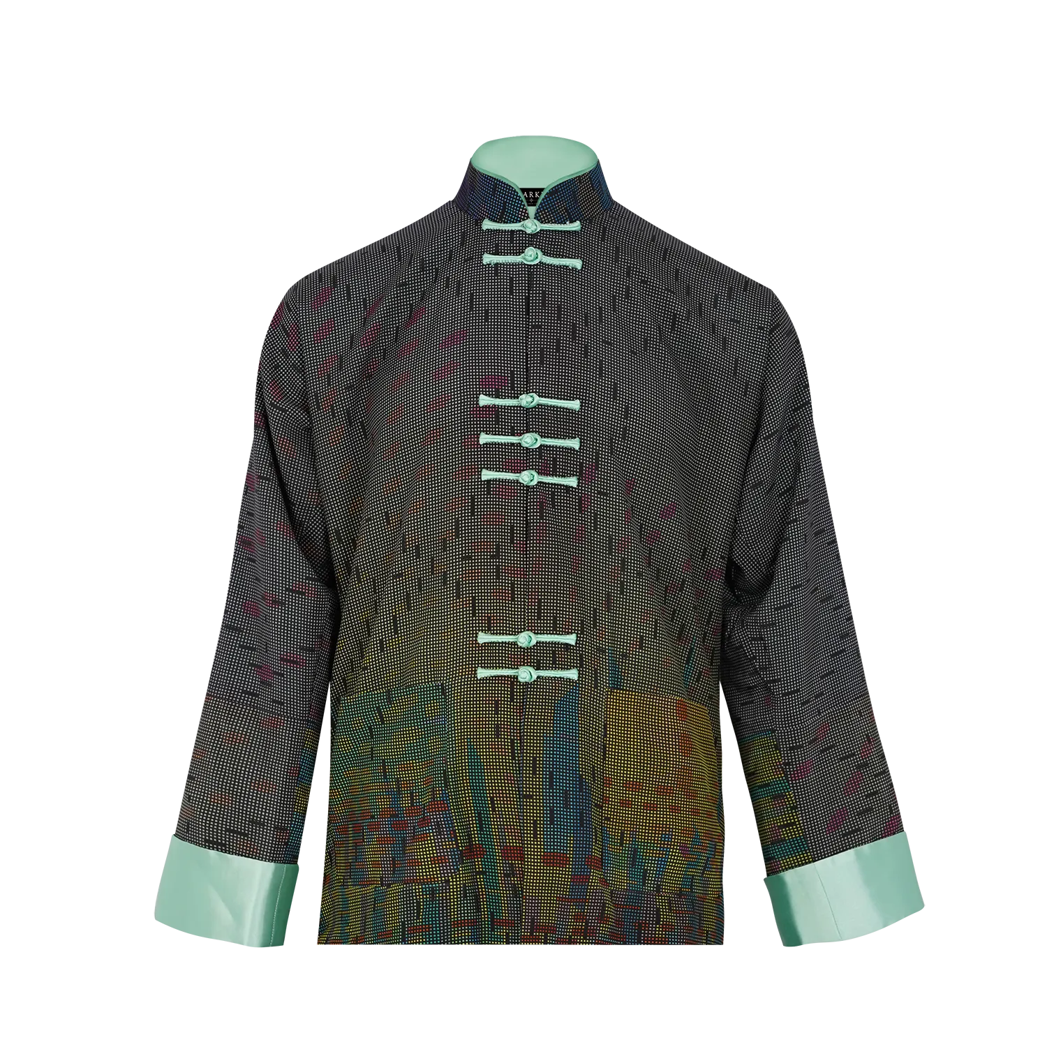 【SUNRISE SUNSET】100% Silk Tang Jacket