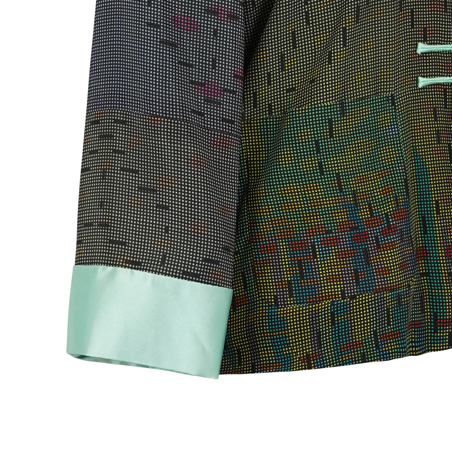 【SUNRISE SUNSET】100% Silk Tang Jacket