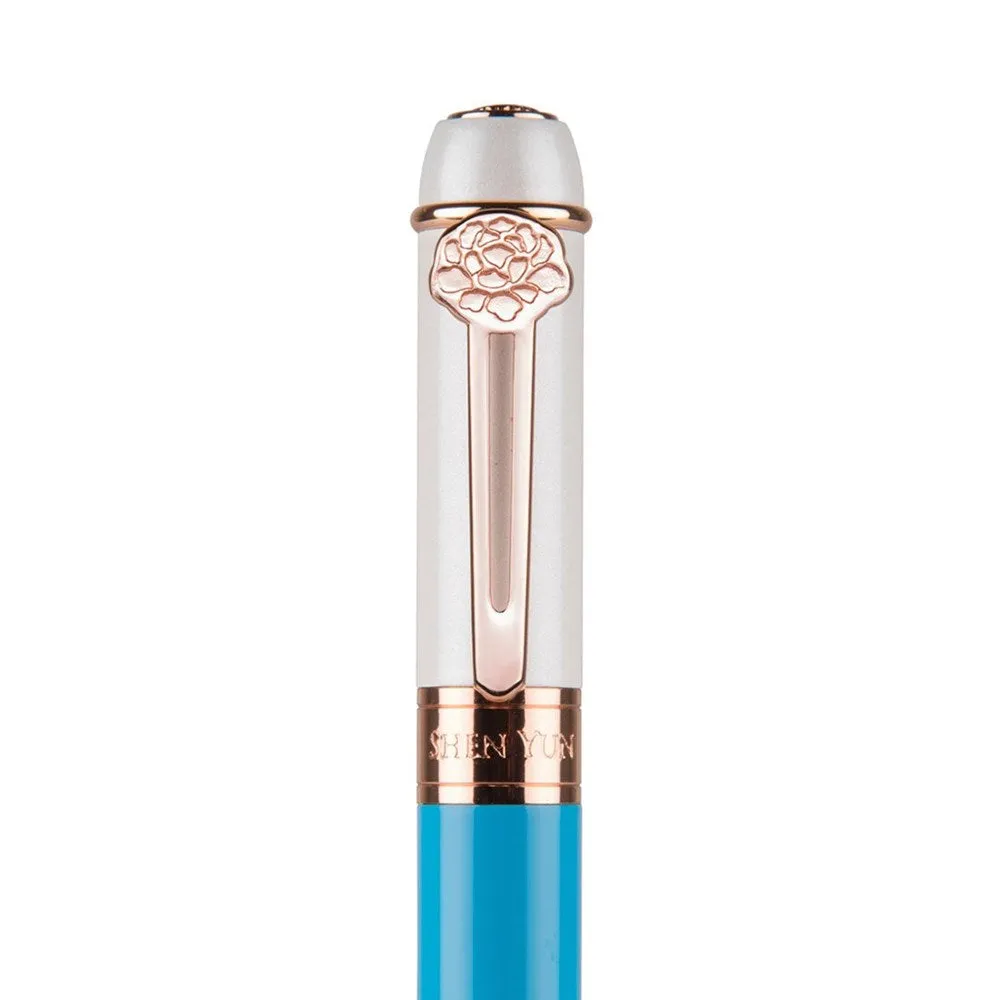 Tang Dynasty Grace Ballpoint Pen Sky Blue