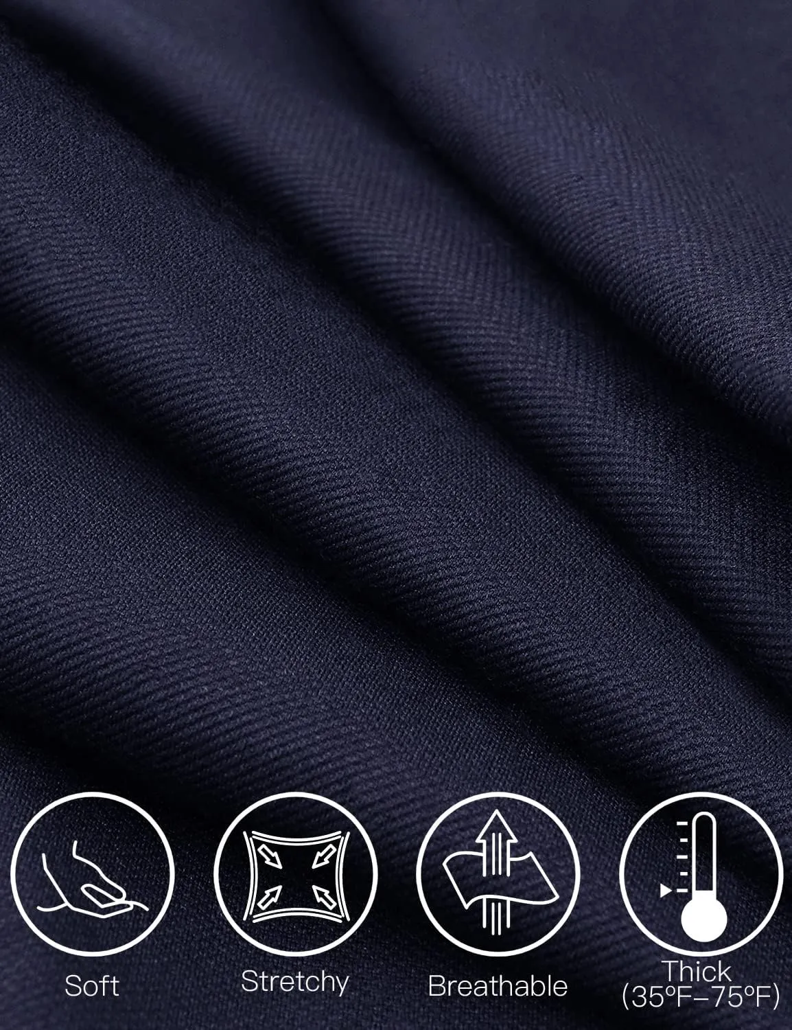 Tapata Women's Straight Leg Dress Pants Stretchy High Waist with Pockets 29''/31''/33''for Work Casual