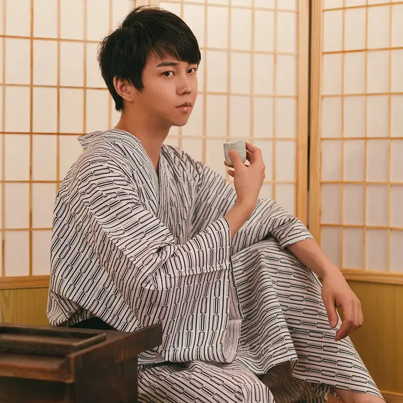 Traditional Men's Kimono 'Tsushima'