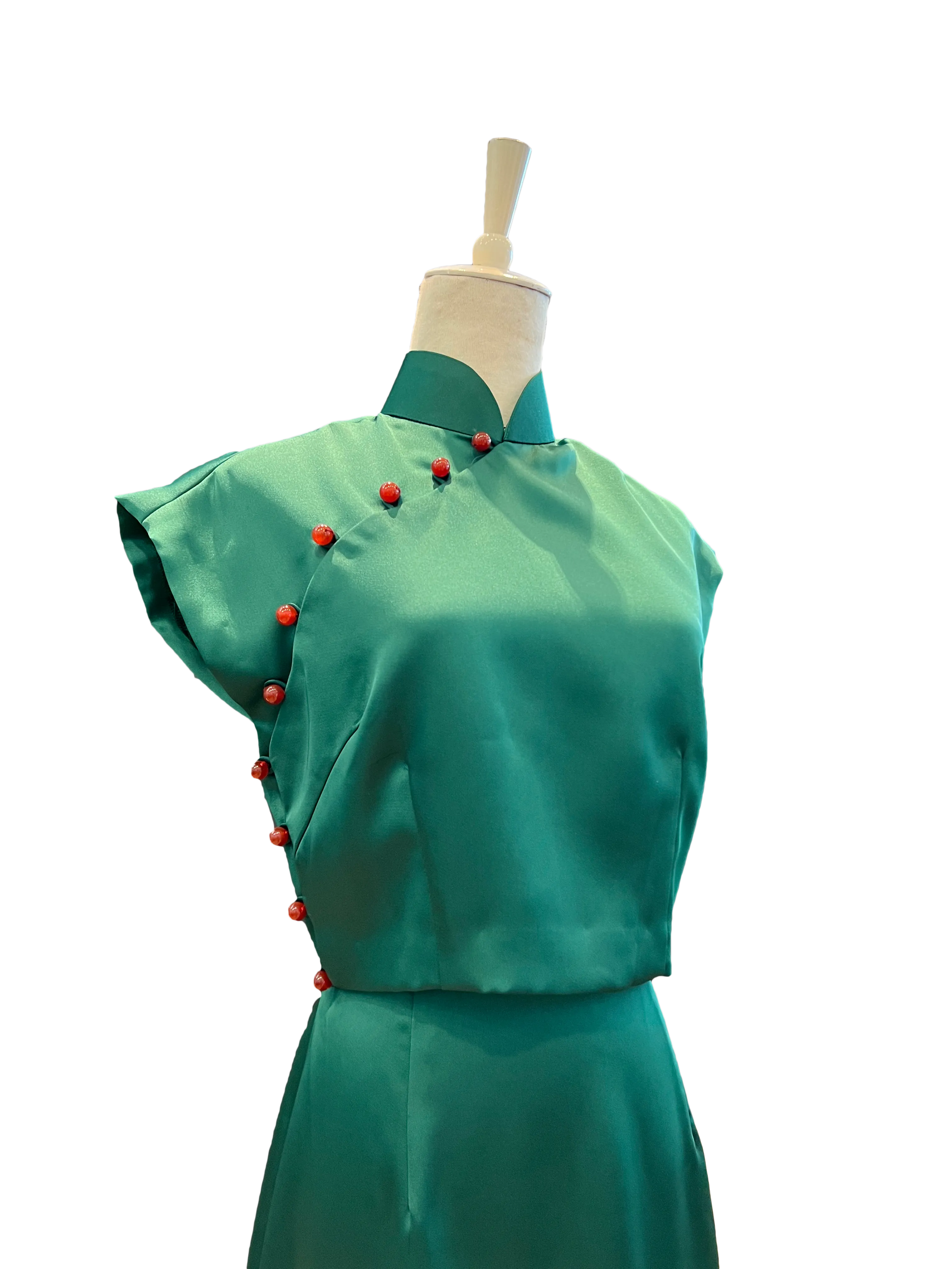 Two-piece Satin Cheongsam